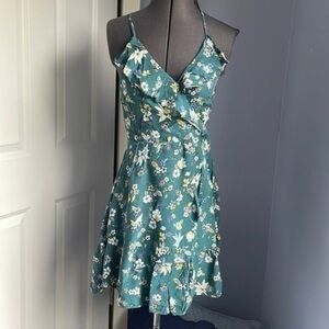 Mossimo supply dress extra small sundress teal